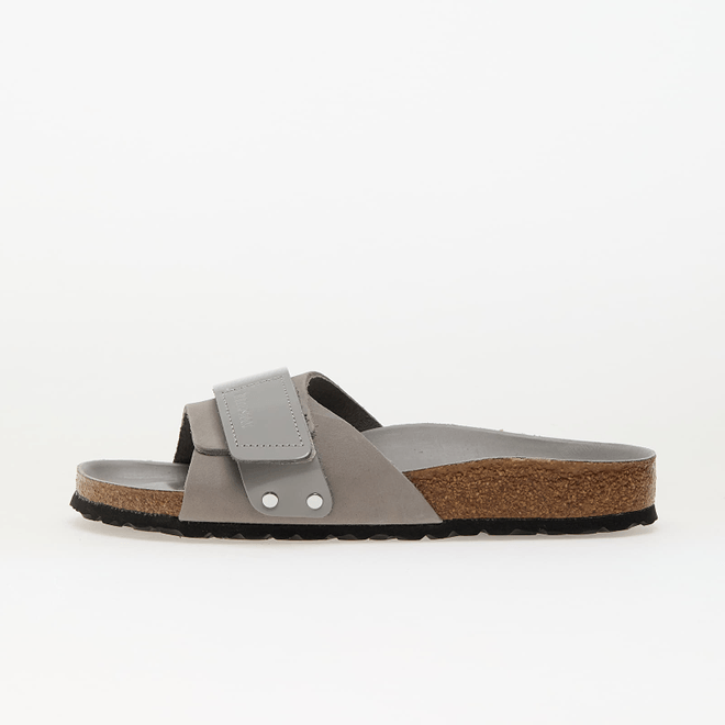 Birkenstock Oita Nubuk Leather Stone Coin  1029312