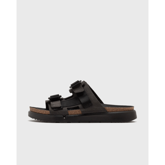 Birkenstock Shinjuku 2 Strap Natural Leather/Textile Black  1029640