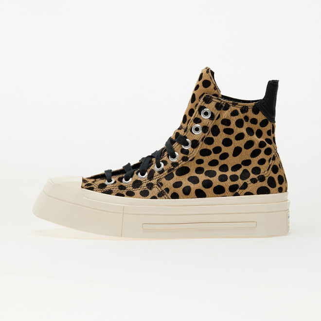 Converse Chuck 70 De Luxe Squared Pony Hair Black/Egret/Black A12814C