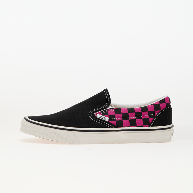 Vans Classic Slip-On Pop Check Raspberry Rose  VN000D6BYLZ1