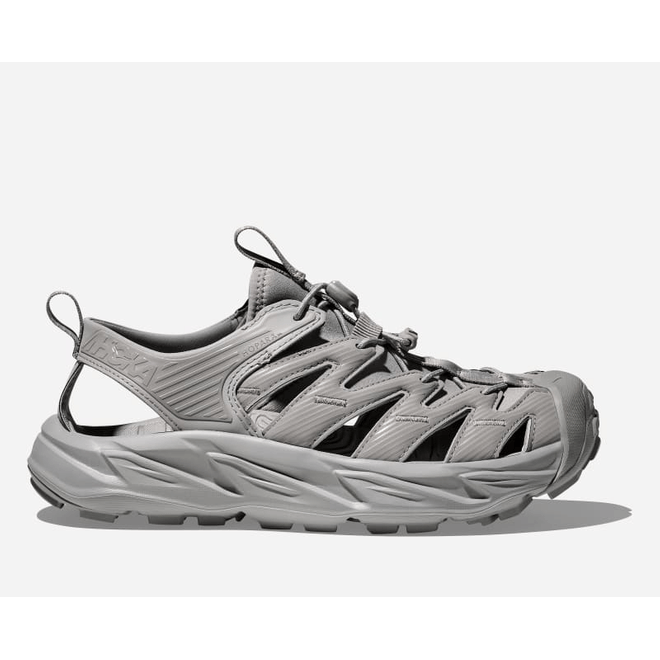 HOKA  Hopara Hiking Sandal Sandal in Stellar Grey/Stellar Grey, Size 10.5 Stellar Grey 1123112-SLLRG