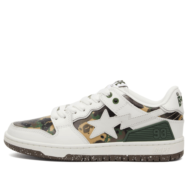 A Bathg Ape Women's Bape Sk8 Sta #2  White 001FWL302313L-WHT