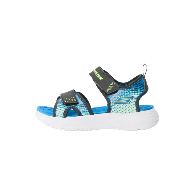 Skechers Boy's Microspec 'Black' 407034L-BKLM