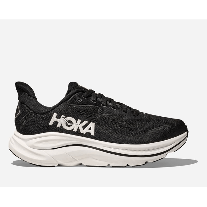 HOKA Clifton 10  Black 1162030-BWHT