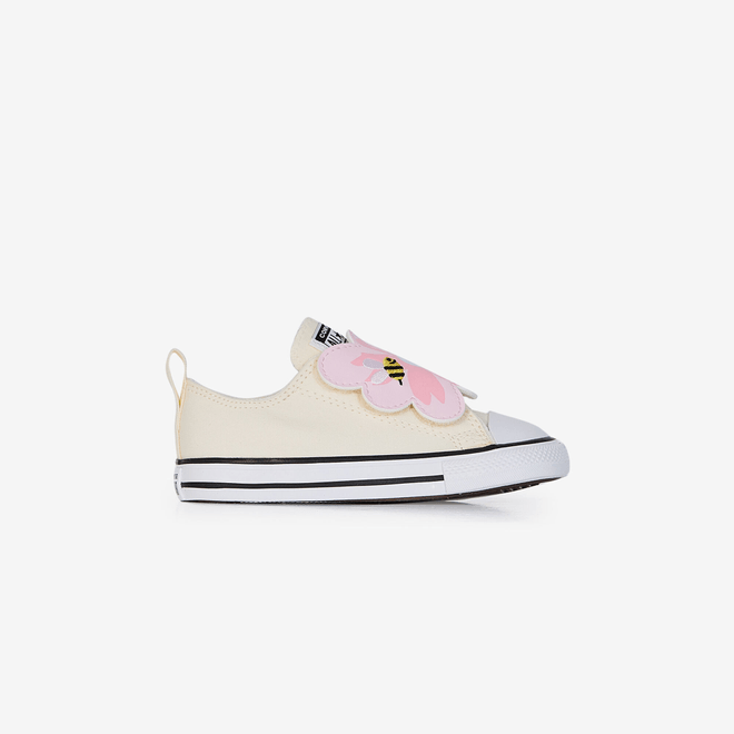 Converse Chuck Taylor All Star One Strap Floral Easy-On Egret/Lt Jellyfish Jitter A13452C