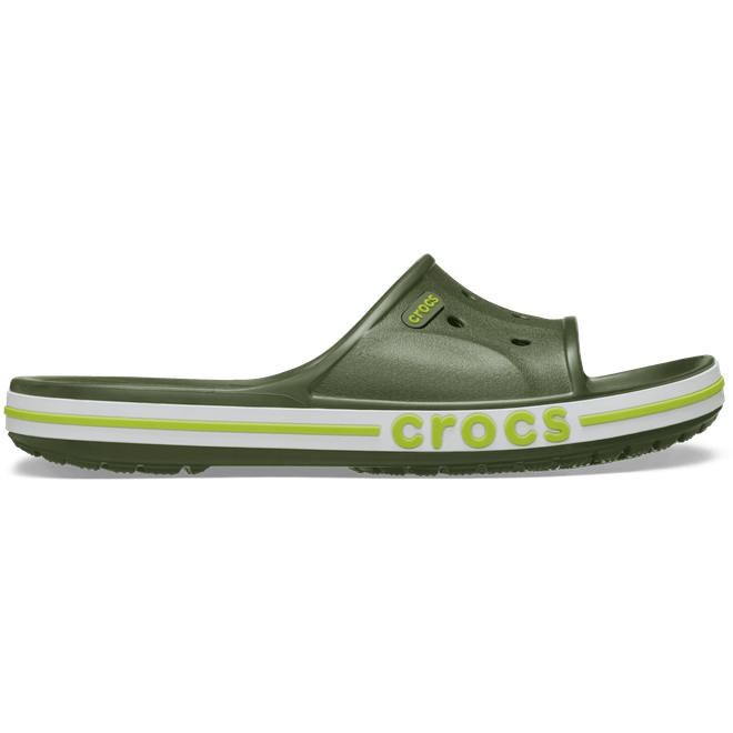 Crocs Bayaband Slides Army Green  205392-309