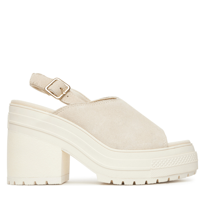 Converse Chuck 70 De Luxe Heel Mule Light Dune/Egret/Gold A15070C