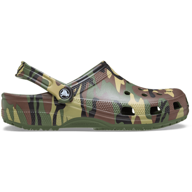 Crocs Classic Camouflage Clogs Army Green 211936-3TC