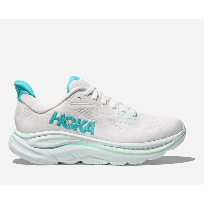 HOKA  Clifton 10 Road Running  White 1162050-WTCL