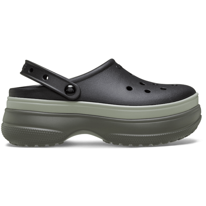 Crocs Classic Stacked Clogs Black  211355-001