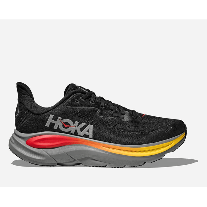HOKA  Clifton 10 Road Running  Black 1162030-BKGL
