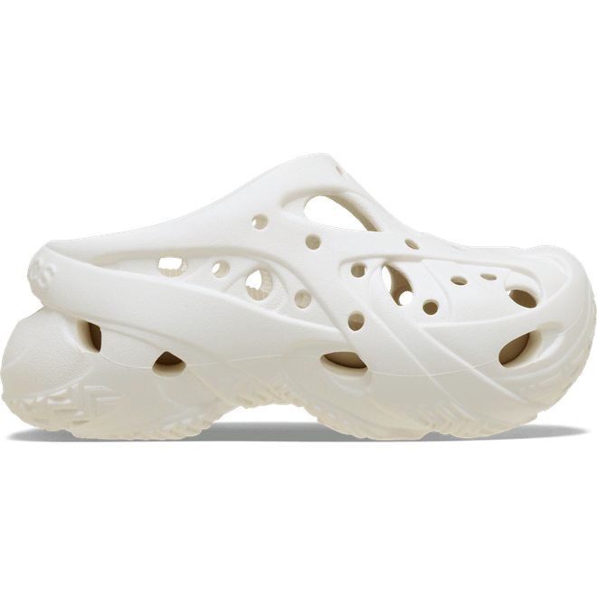 Crocs Women Caged Clogs Chalk  211141-0WV