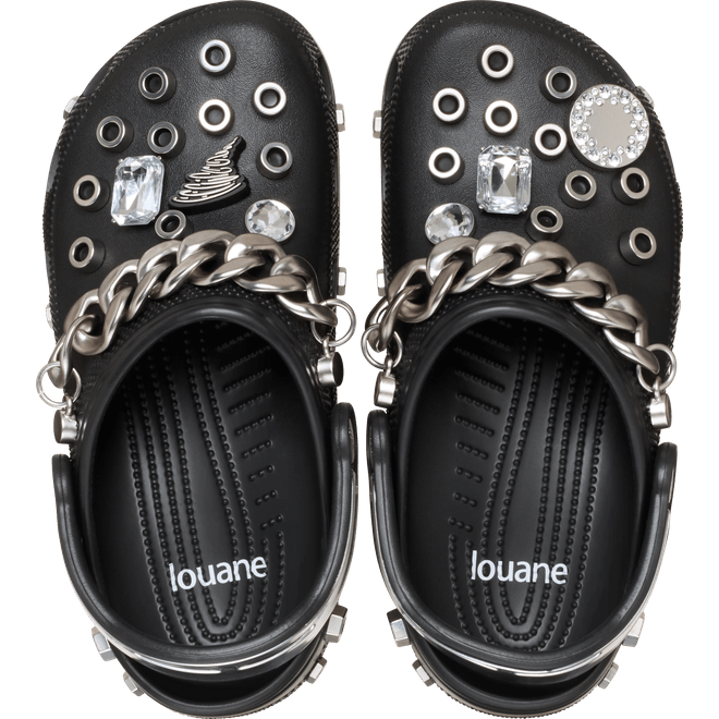 Crocs Louane X Crocs Classic Clogs Black 211426-0C4