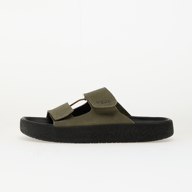 Veja Etna Suede Soft Kaki Black  SA3220676B