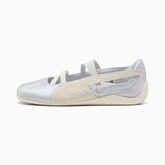 Puma Speedcat Ballet Silver Mist Warm White Satin 404383-03