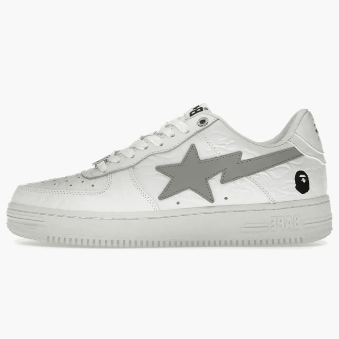 A Bathing Ape Bape Sta Low #3 Line Camo White 001FWJ801052-WHT