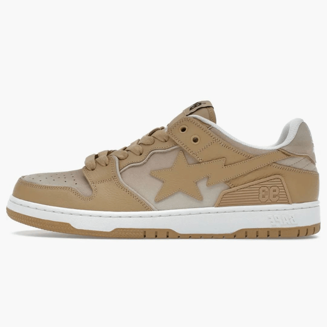 A Bathing Ape Sk8 Sta #4 Beige 1J80-191-058-BEI