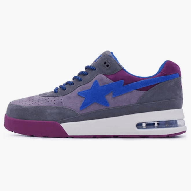 A Bathing Ape Road Sta Premium Suede Purple Blue 1J30-191-021
