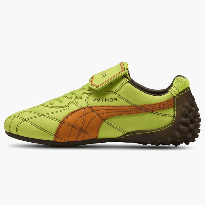 Puma Avanti Ls Fenty Stitched Lime Green (women's) 404814-02
