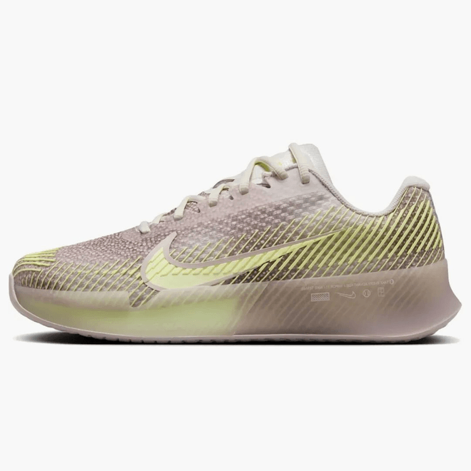 Nike Court Air Zoom Vapor 11 Premium Hc Phantom Platinum Violet Barely Volt (women's) FQ3169-001