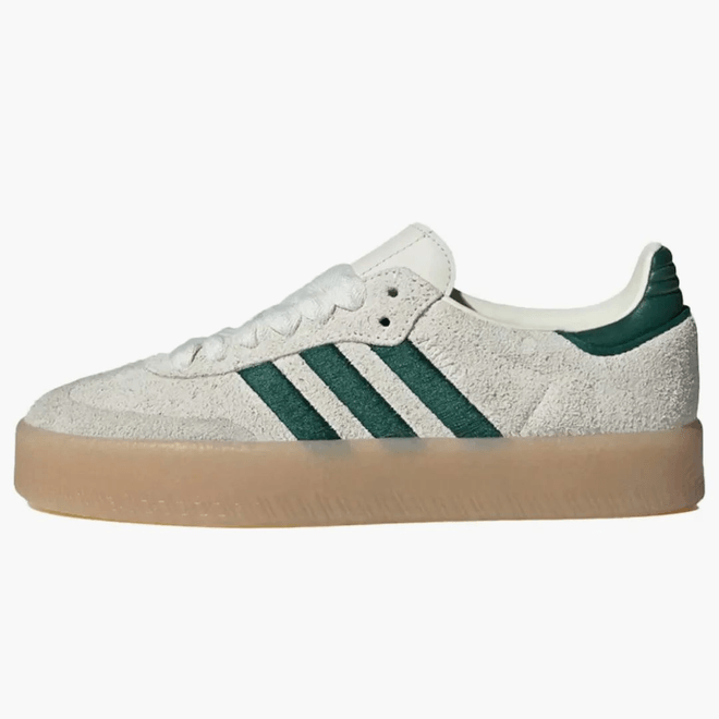 Adidas Sambae Off White Collegiate Green (women's) JQ0252