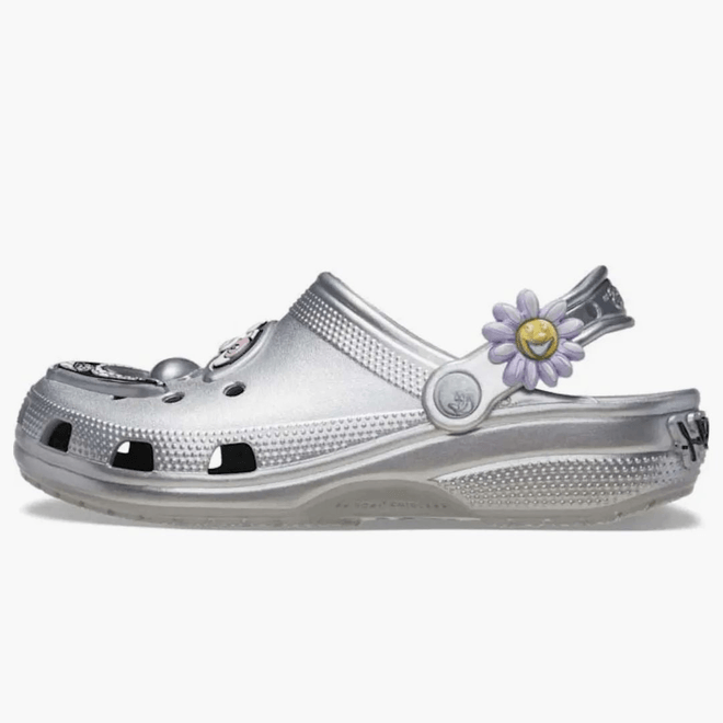 Crocs X Kenny Scharf Classic Clog Silver 209487