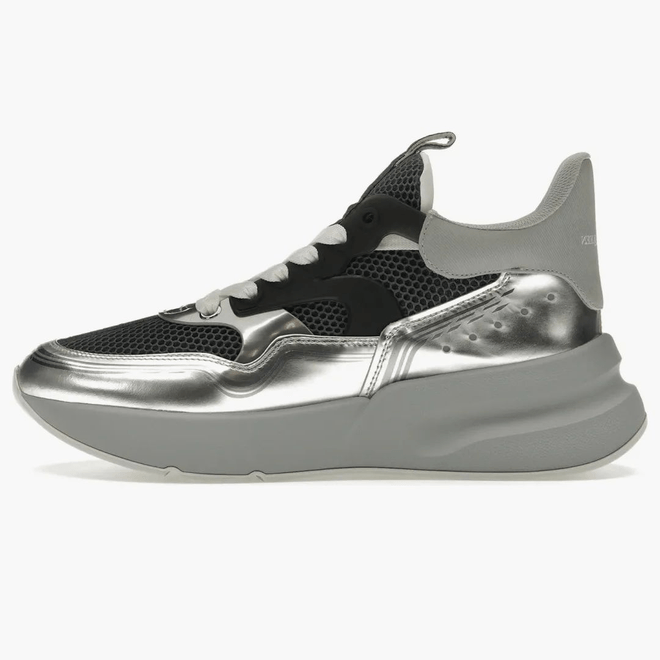 Alexander Mcqueen Oversized Runner Silver 662690 WHZQ1 8249