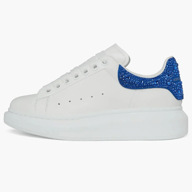 Alexander Mcqueen Oversized White Ultramarine Crystal (women's) 718243WIE999407