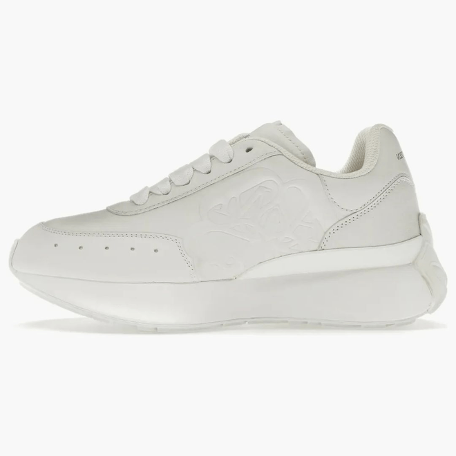 Alexander Mcqueen Sprint Runner White White (women's) 687995WIC949000