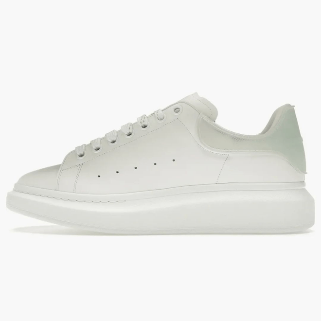Alexander Mcqueen Oversized White Light Green 727394 WICGU 8935