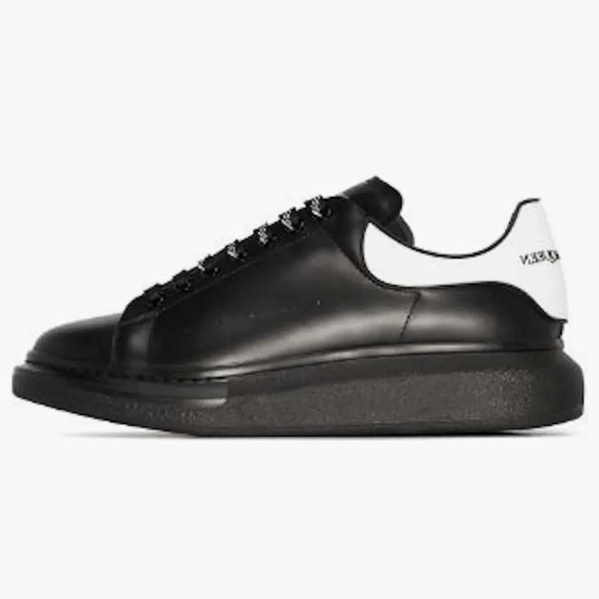 Alexander Mcqueen Oversized Black White Tab 625156WHXMT1006
