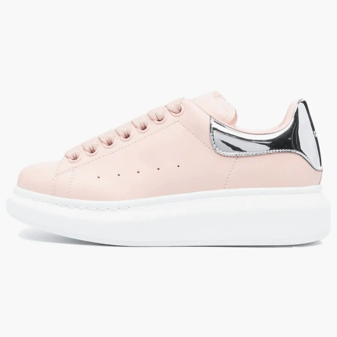 Alexander Mcqueen Oversized Light Pink Silver-tone (women's) 718232WIEE42977