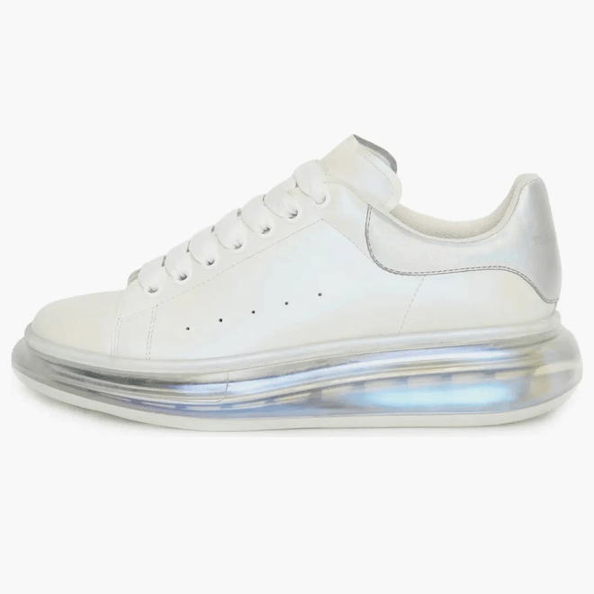 Alexander Mcqueen Oversized Clear Sole White Pearl 662657WID319637