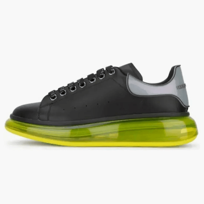 Alexander Mcqueen Oversized Black Neon Green 757707WIE881594