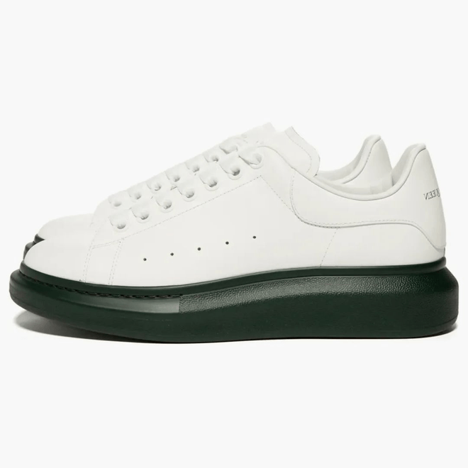 Alexander Mcqueen Oversized Sneaker White Green Sole 553680WHTQ49448