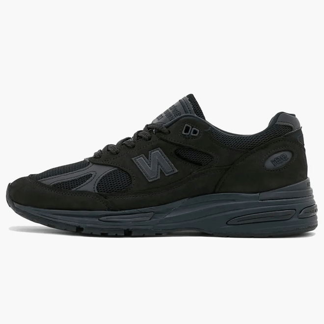 New Balance 991v2 Miuk Dover Street Market Triple Black U991DS2
