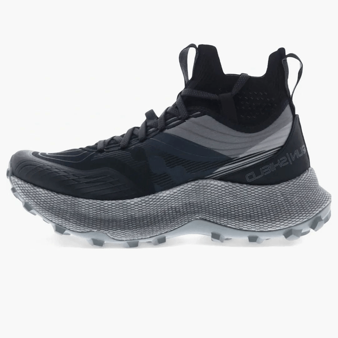 Saucony Endorphin Trail Mid Runshield Black Gravel (women's) S10646-2