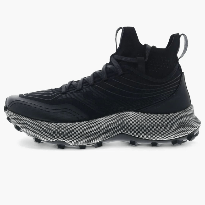 Saucony Endorphin Trail Mid Black Gravel (women's) S10646-05