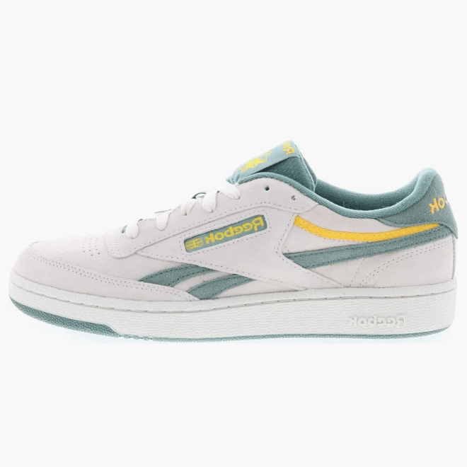 Reebok Club C Revenge Trek Green Classic Yellow Bone ID5182