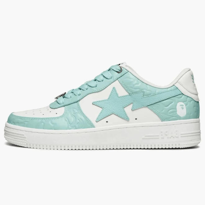 A Bathing Ape Bape Sta #4 Linecamo White Sax 1K30-191-304-SAX