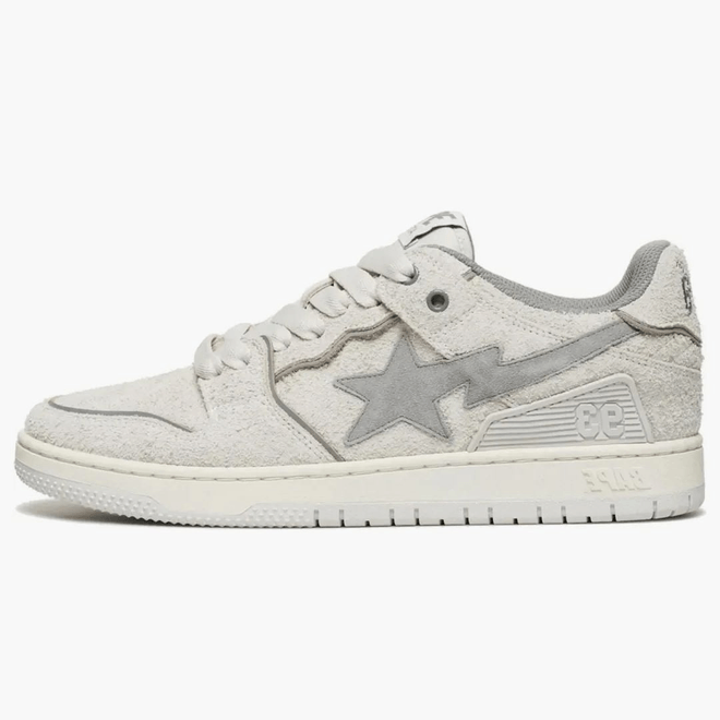 A Bathing Ape Sk8 Sta #3 Grey 1K80-191-312