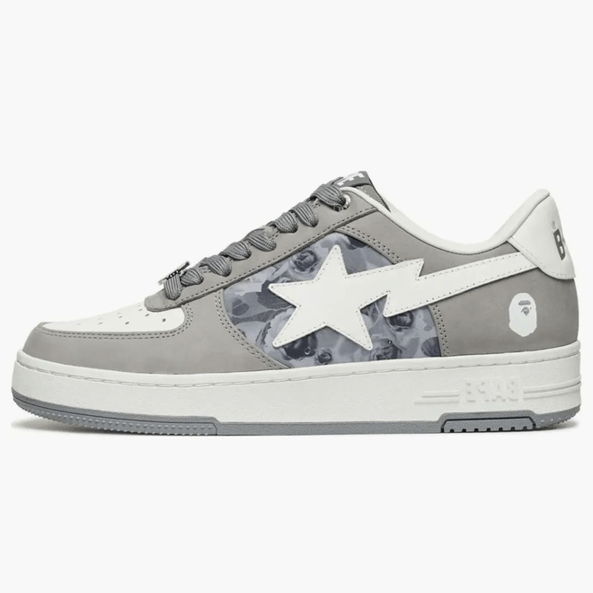 A Bathing Ape Bape Sta #2 Gray Roses 1K80191302-GRY