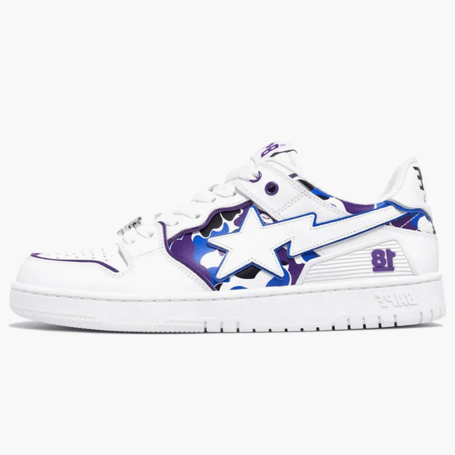 A Bathing Ape Sk8 Sta Hong Kong 18th Anniversary (women's) 1K22291302-WHT