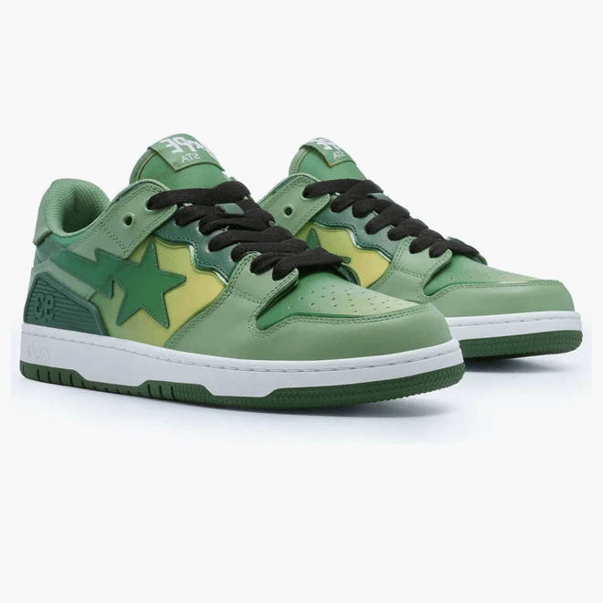 A Bathing Ape Bape Sk8 Sta Green Gradation 1I70-291-020