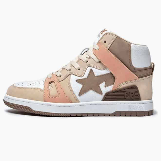 A Bathing Ape Bape Sta 93 Hi Brown 1I20-191-011