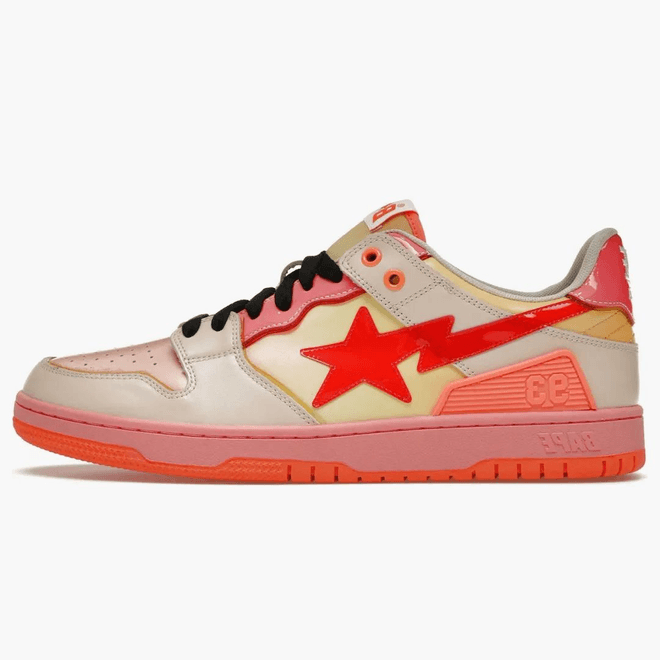 A Bathing Ape Bape Sk8 Sta Orange 1I30-191-003