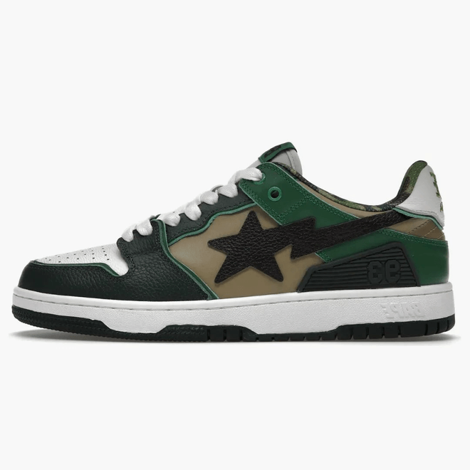 A Bathing Ape Bape Sk8 Sta Abc Camo Green (2022) 1I30-291-005