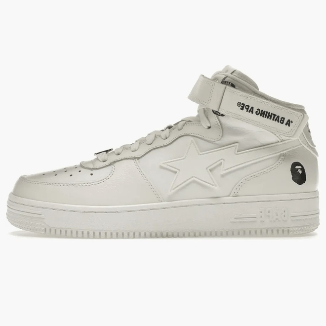 A Bathing Ape Bape Sta Mid White 001FWH701003-WHT