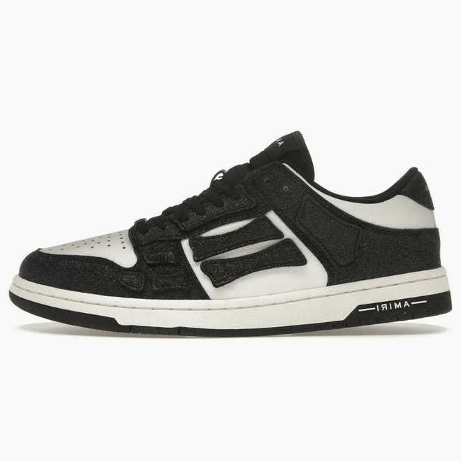 Amiri Skel Top Low Shimmer Black White AMFOSR1049-001 