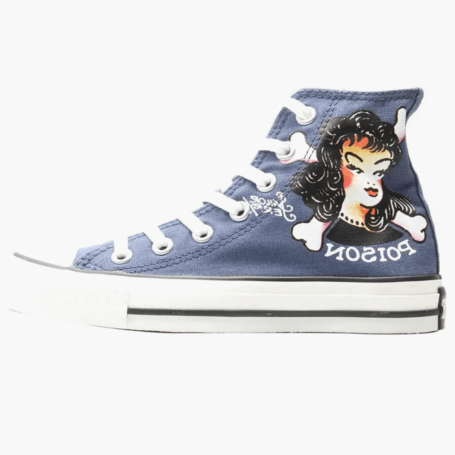 Converse Chuck Taylor All Star Hi Sailor Jerry Poison Girl 1Y814